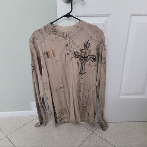 Men’s Affliction Long Sleeve Shirt